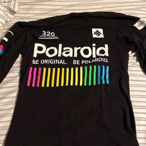 Black Polaroid long sleeve shirt